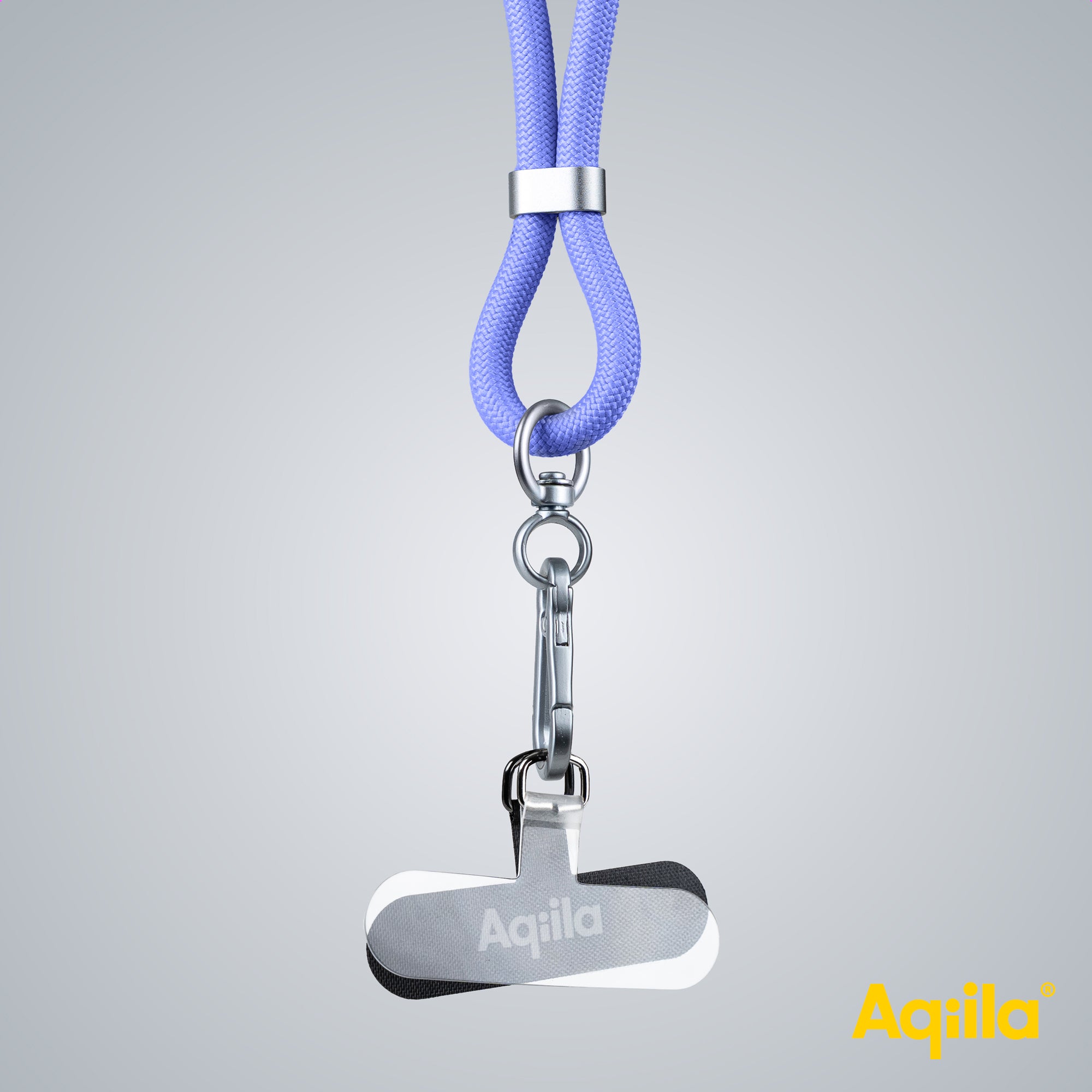 Aqiila halsrem med USB-C till Lightning-kabel lila