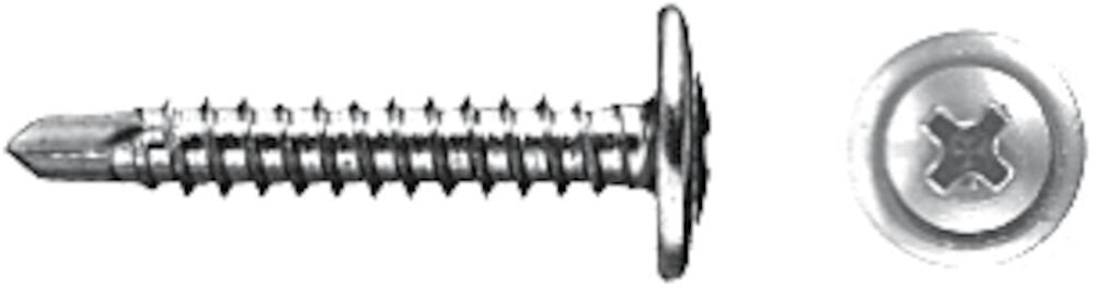 WURTH MONTAGESKRUV-B-H2-FZB-4,2X19