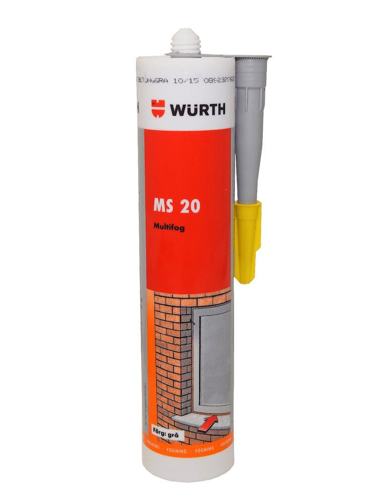 WURTH MS 20 MULTIFOG GRÅ 600 ML