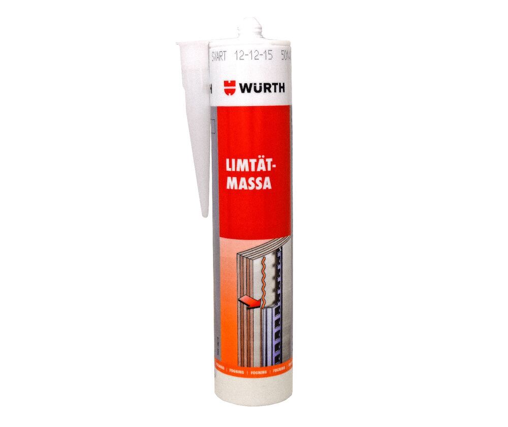 WURTH LIMTÄTMASSA GRÅ 310 ML