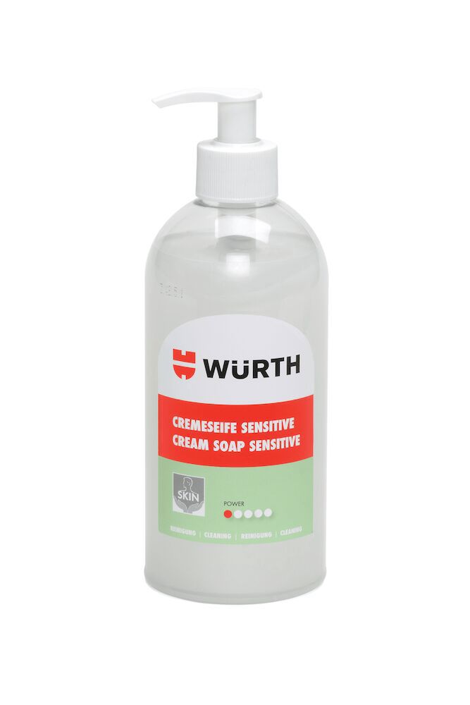 WURTH HANDTVÅL SENSITIVE 500 ML