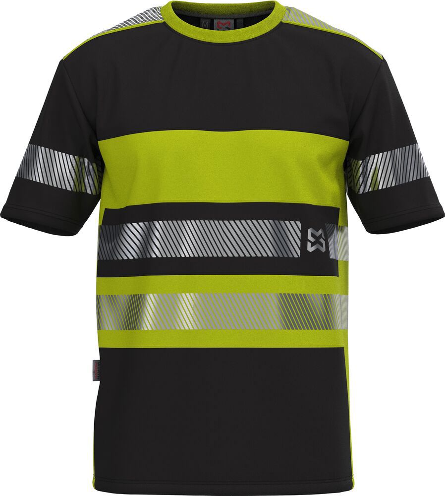 WURTH T-SHIRT NORDIC SV/GUL 3XL