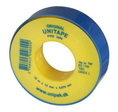 UNIPAK TEJP GÄNGTÄTNING UNI 12MX12MM