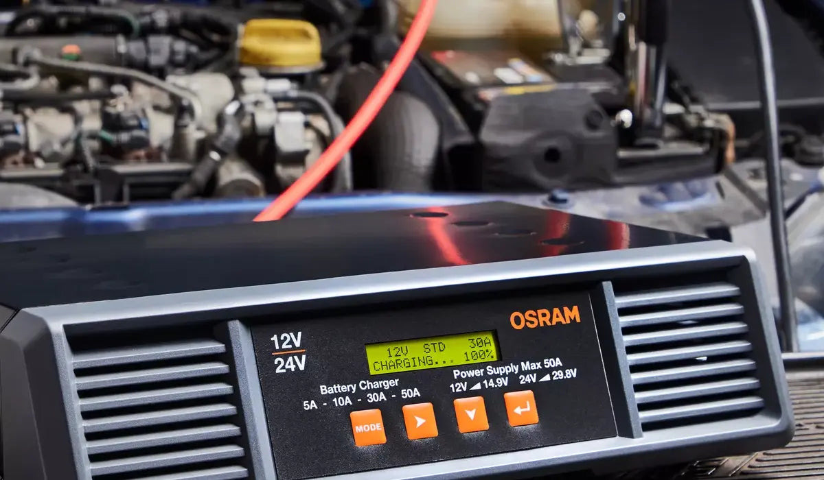 Smart batteriladdare OSRAM BATTERYcharge PRO 50A