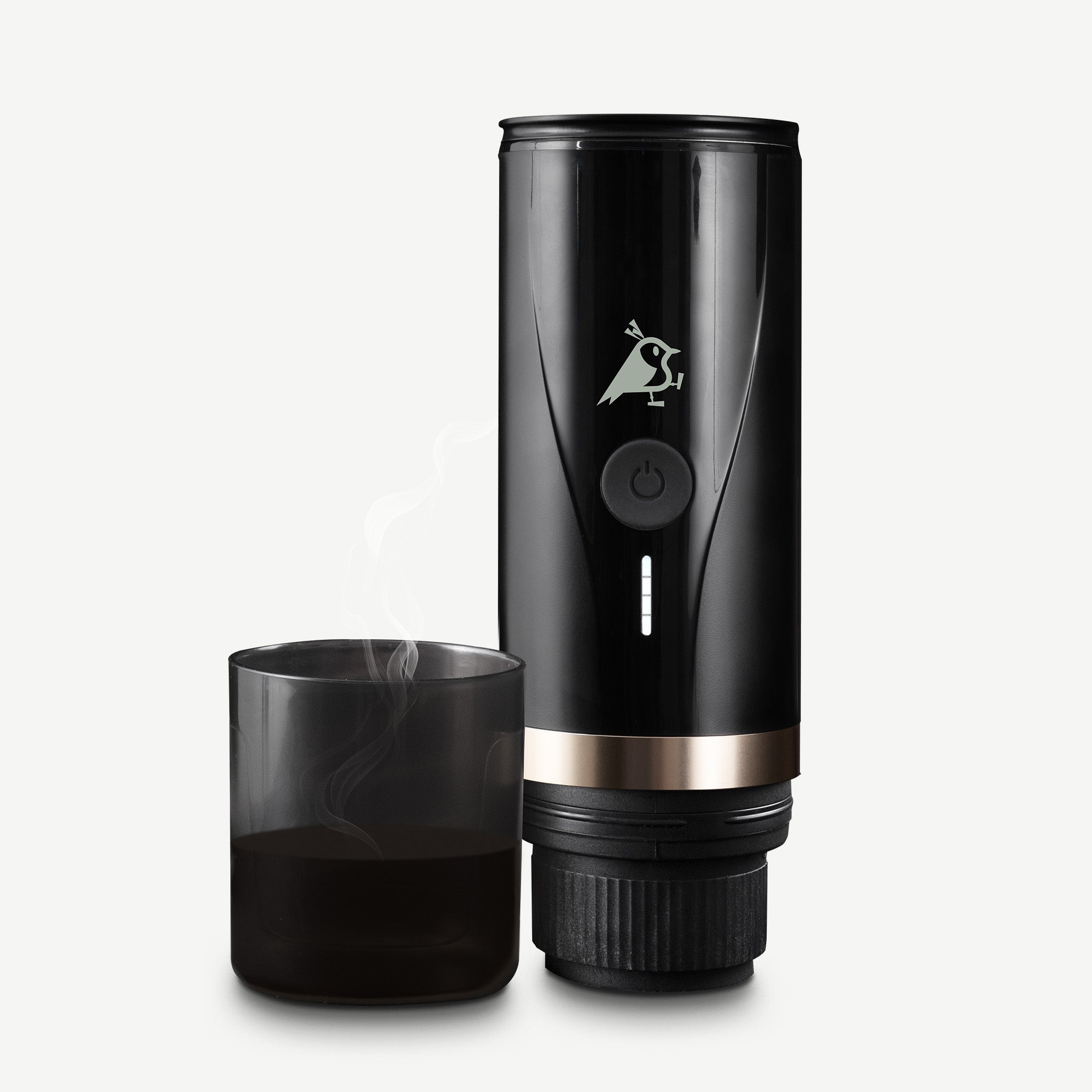Aqiila Coffeebird portabel espressomaskin svart