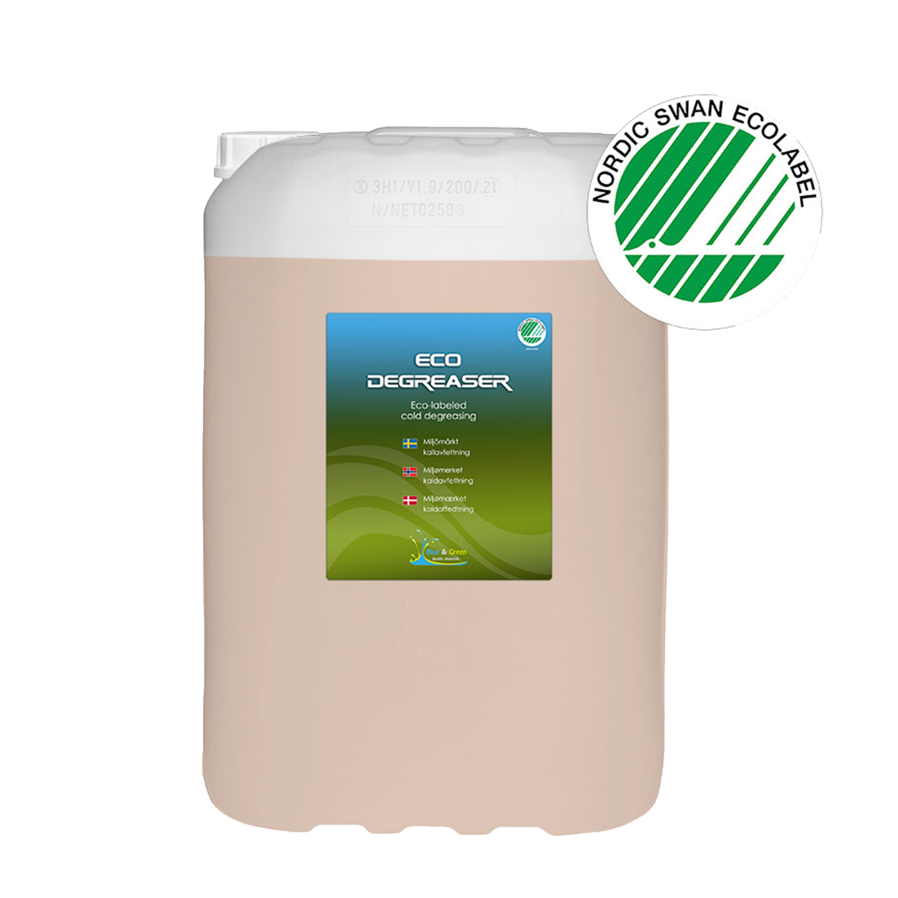 Kallavfettning Blue & Green ECO Degreaser, 25 liter