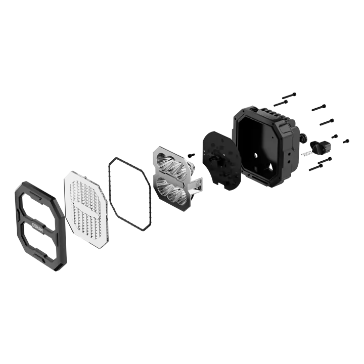 Extraljus OSRAM LEDriving Cube PX4500 Flood Beam