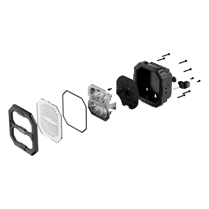 Extraljus OSRAM LEDriving Cube PX4500 Wide Beam