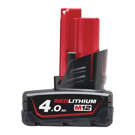 Milwaukee M12 B4 Batteri 4,0Ah