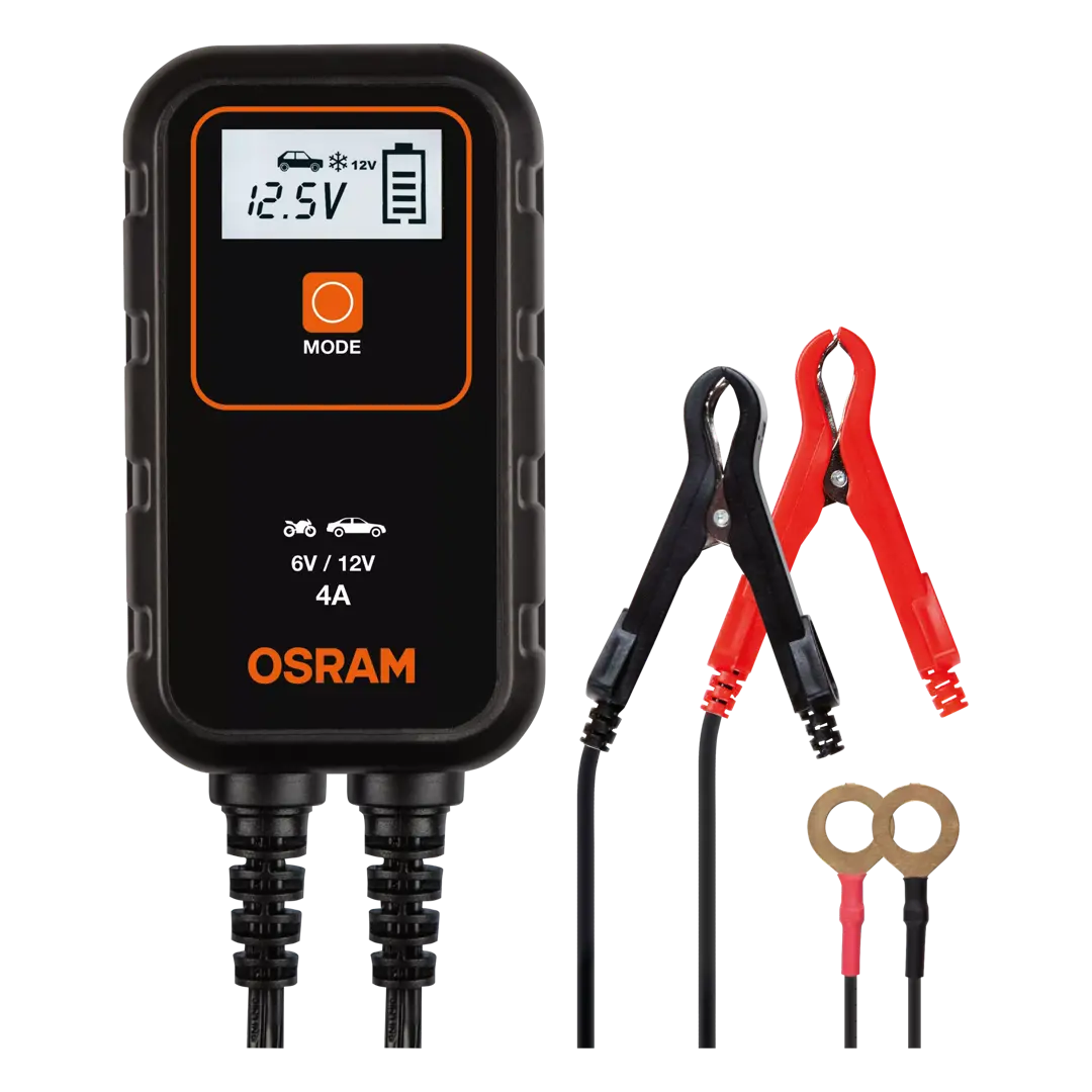 Smart batteriladdare OSRAM BATTERYcharge 904 6/12V 4A