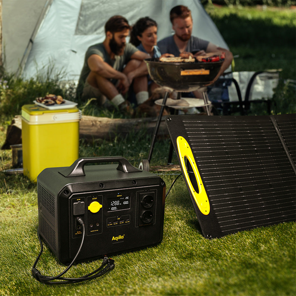 Aqiila Sunbird P200 bärbar solpanel 200W