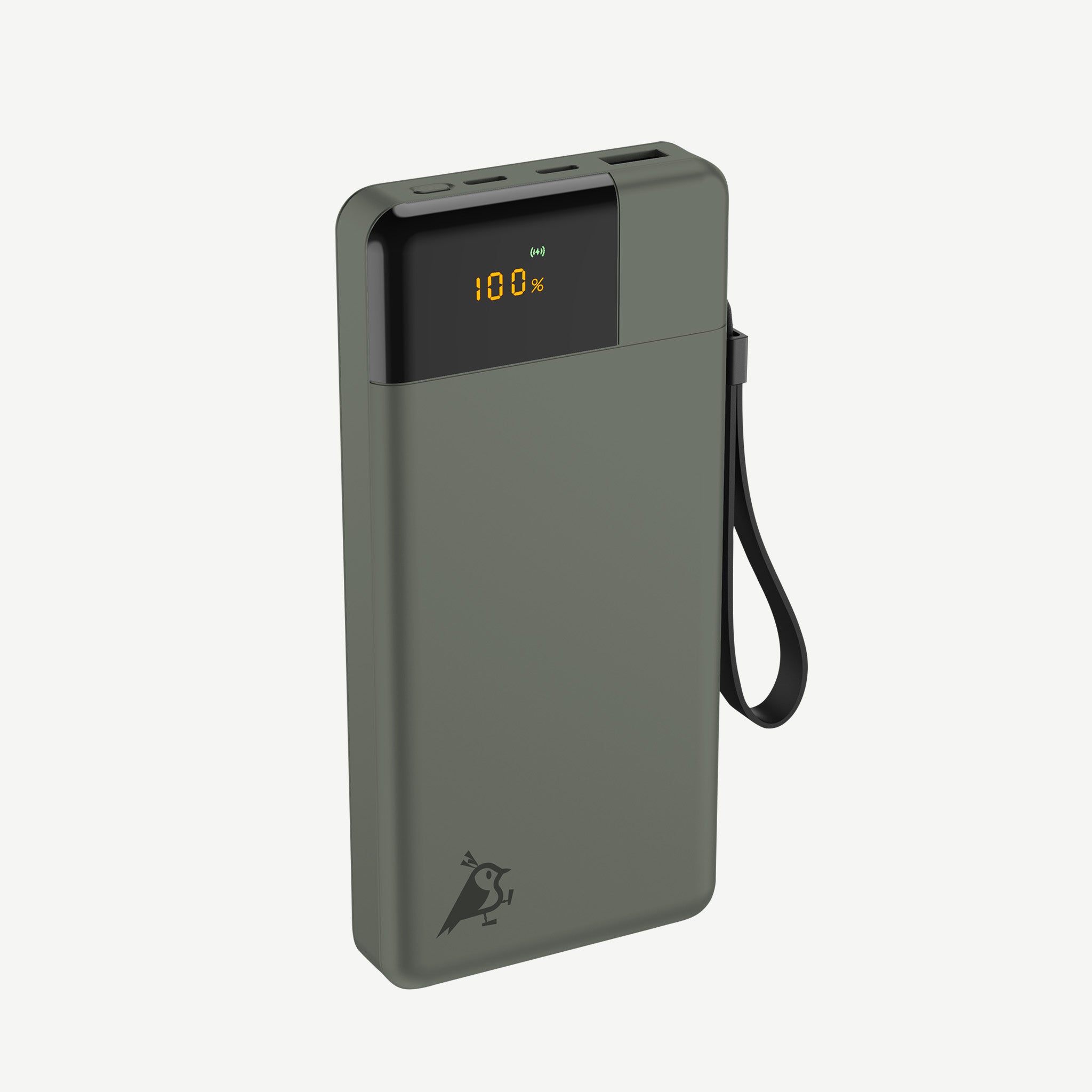 Aqiila Powerbird B20M powerbank 20 000 mAh 20W mossgrön