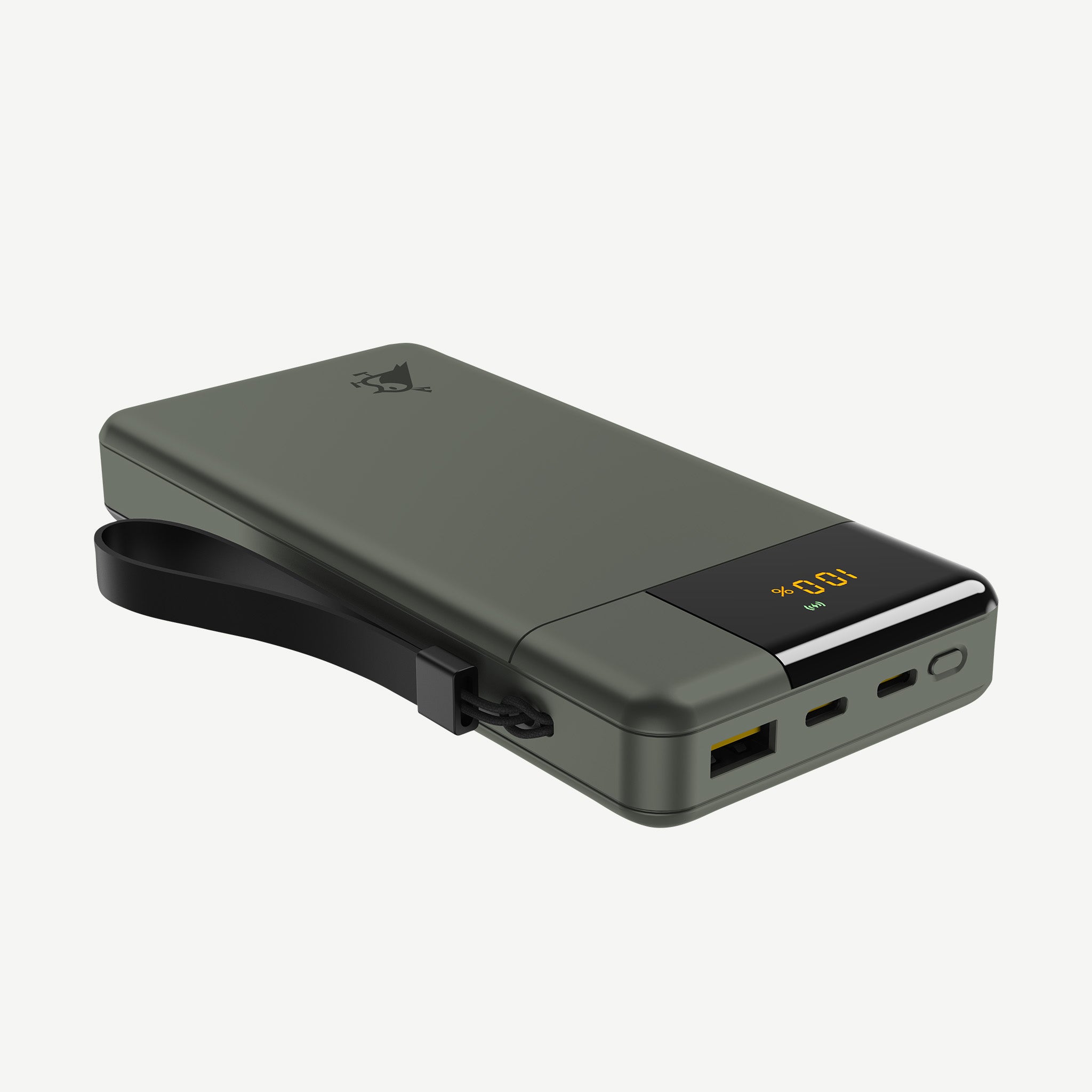 Aqiila Powerbird B20M powerbank 20 000 mAh 20W mossgrön