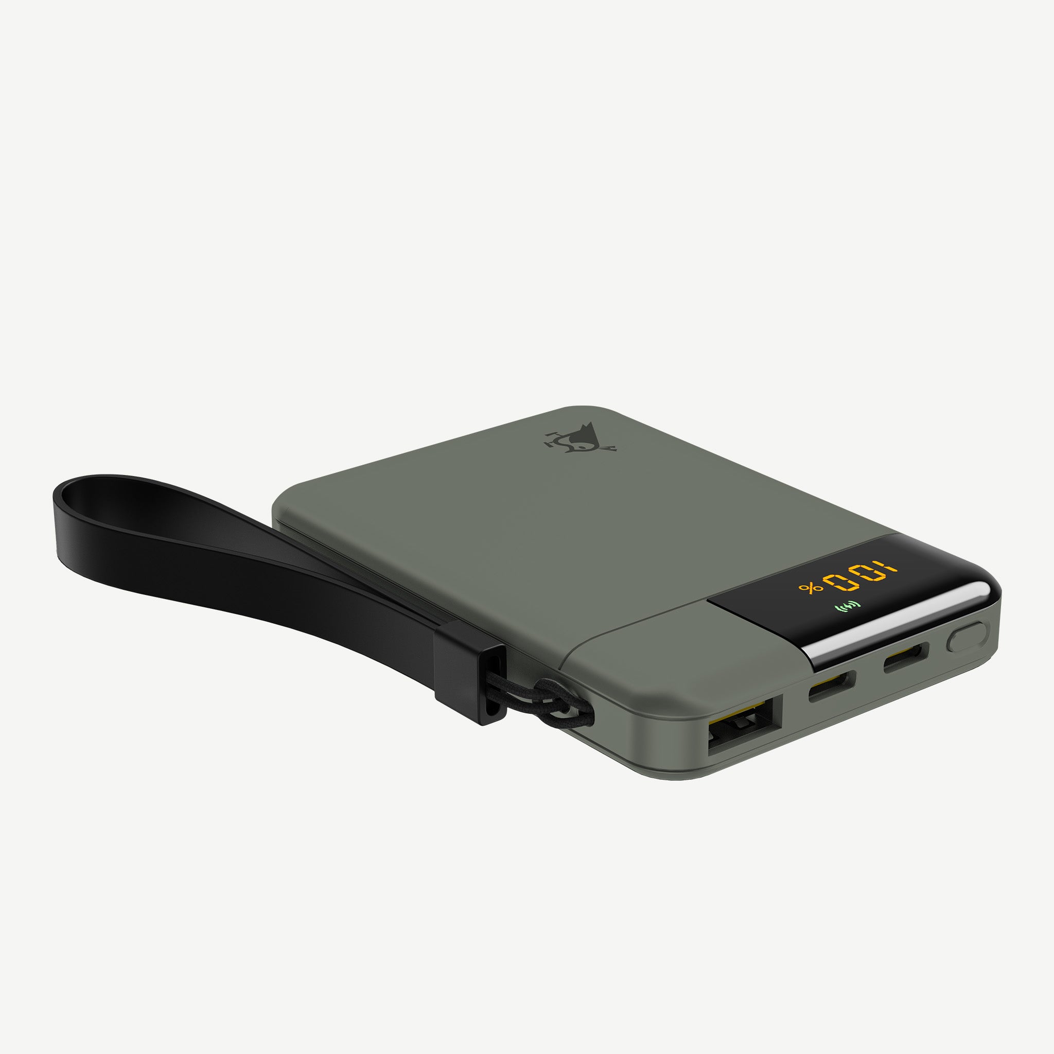 Aqiila Powerbird B5M powerbank 5 000 mAh 12W mossgrön