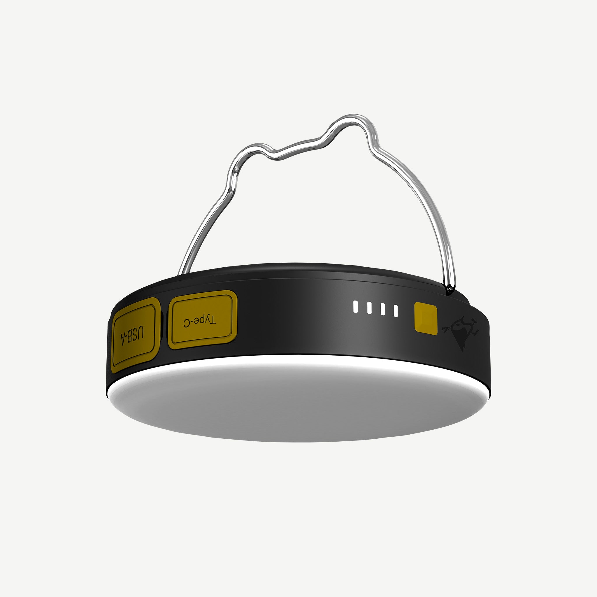 Aqiila Lightbird BL10 powerbank och lampa 10 000 mAh svart