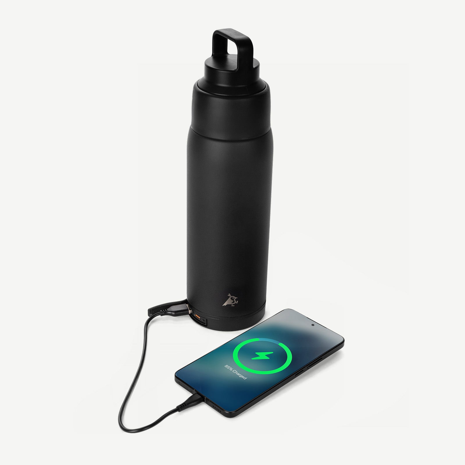 Aqiila Powerbottle 2-i-1 flaska och powerbank