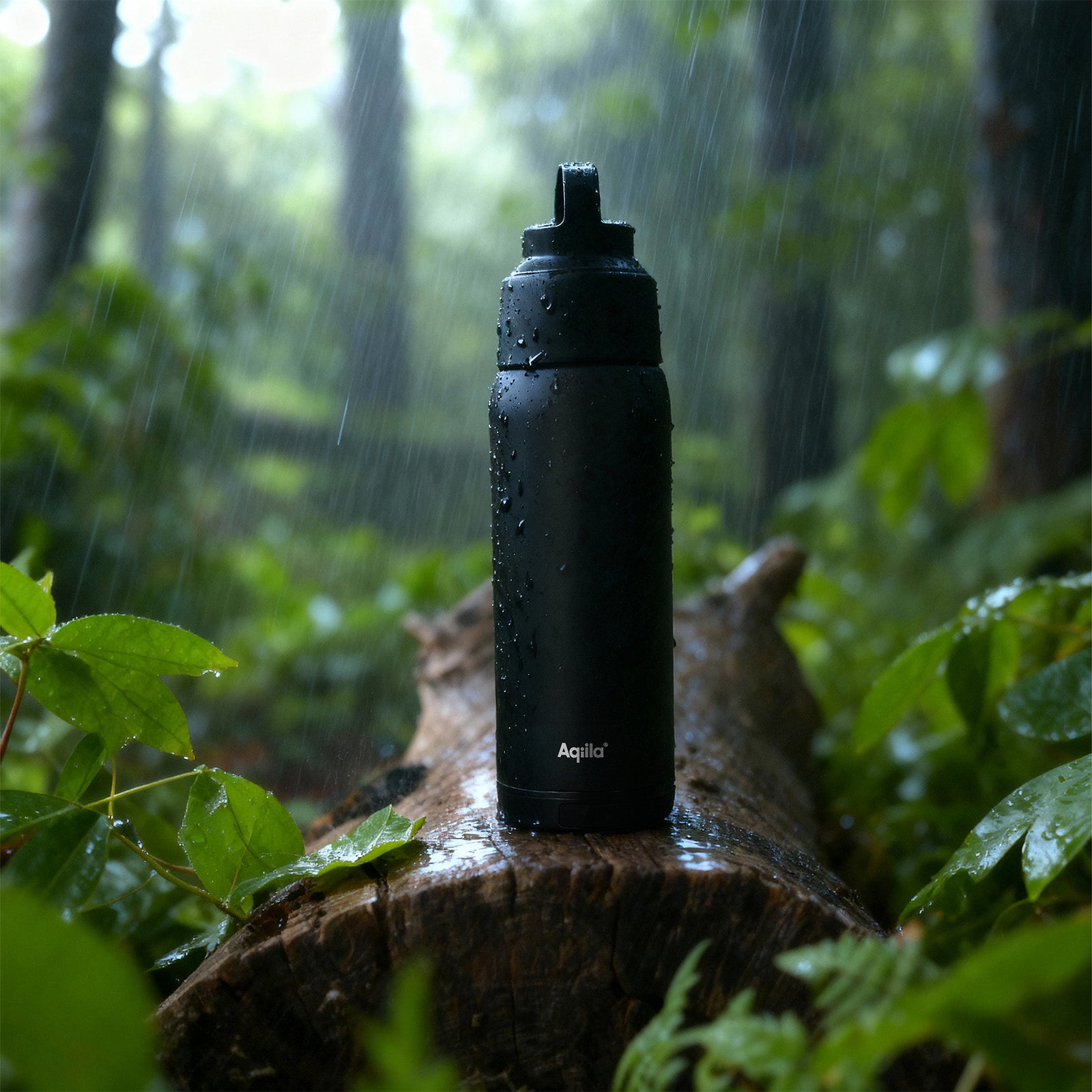 Aqiila Powerbottle 2-i-1 flaska och powerbank