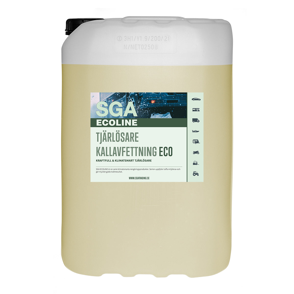 Kallavfettning SGA ECOLINE Tjärlösare Kallavfettning ECO