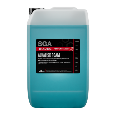 Alkalisk skumavfettning SGA PERFORMANCE Alkalisk foam, 25 liter