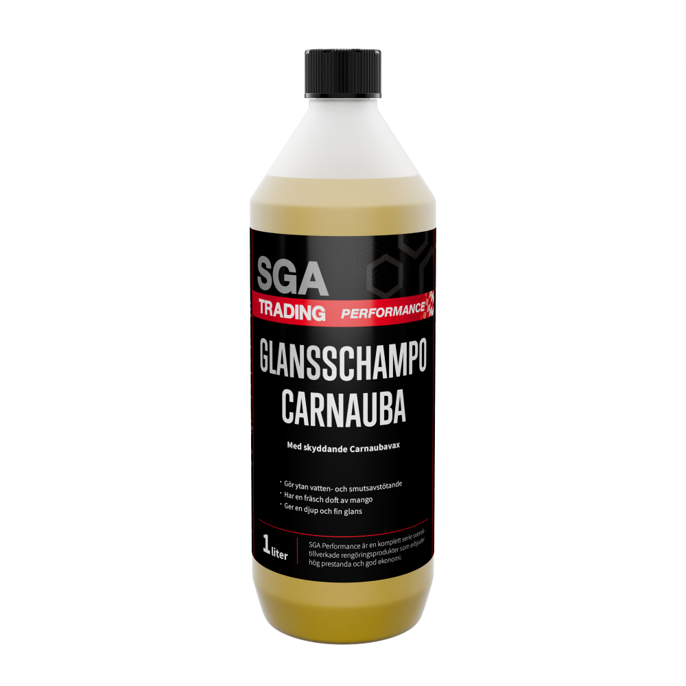 SGA Performance Glansschampo CarnaubaBilschampo SGA PERFORMANCE Glansschampo Carnaubavax, 1 liter