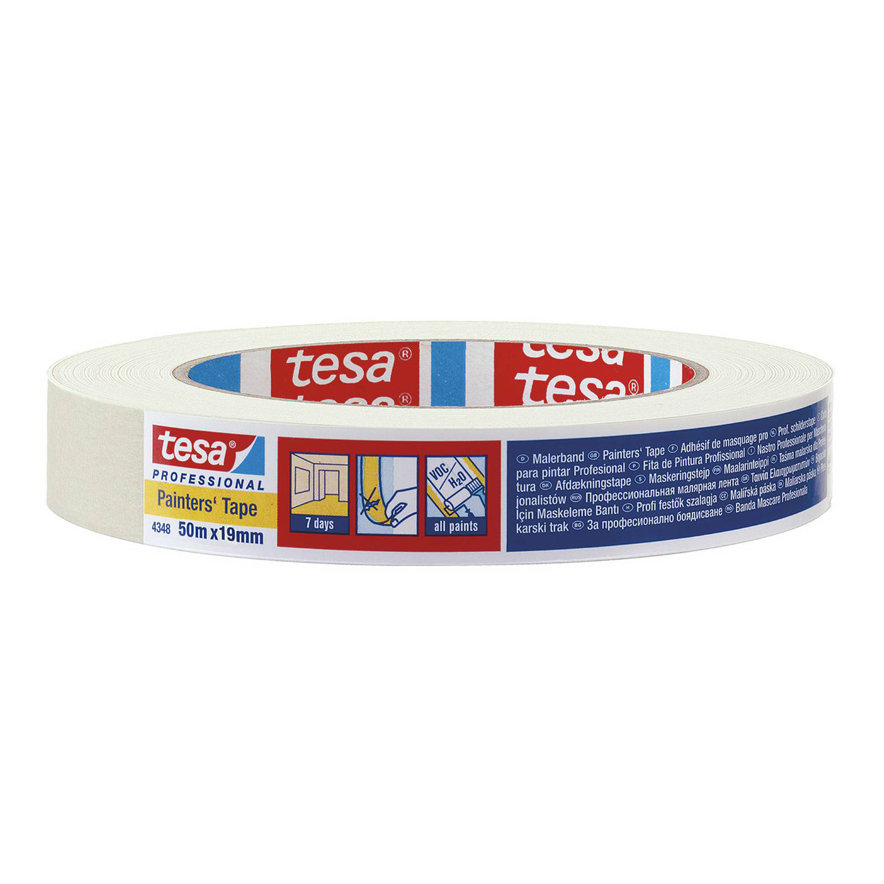 Maskeringstejp Tesa 4348, 25mm x 50m