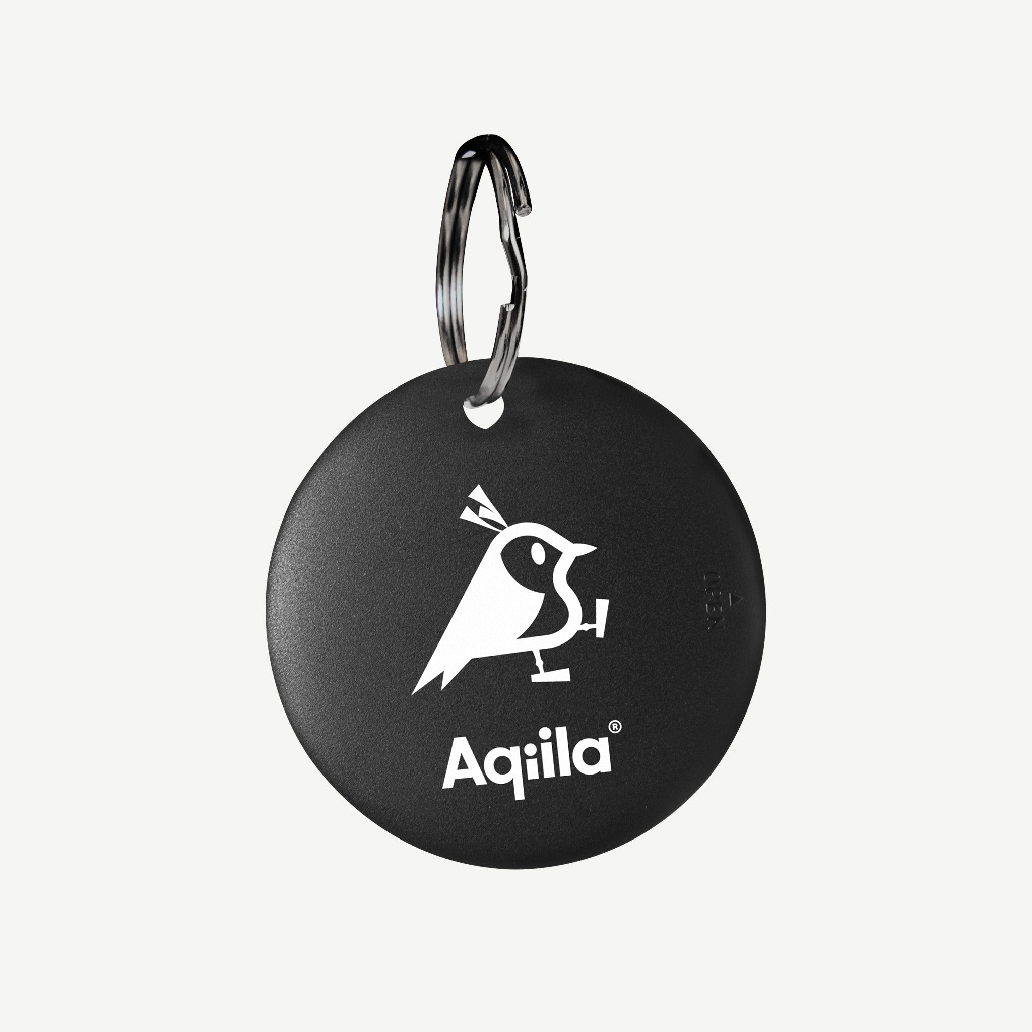 Aqiila Tagbird tracker med nyckelring svart