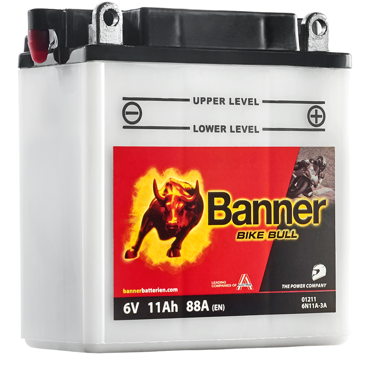 Batteri Banner Bike Bull 6N11A-3A 01211