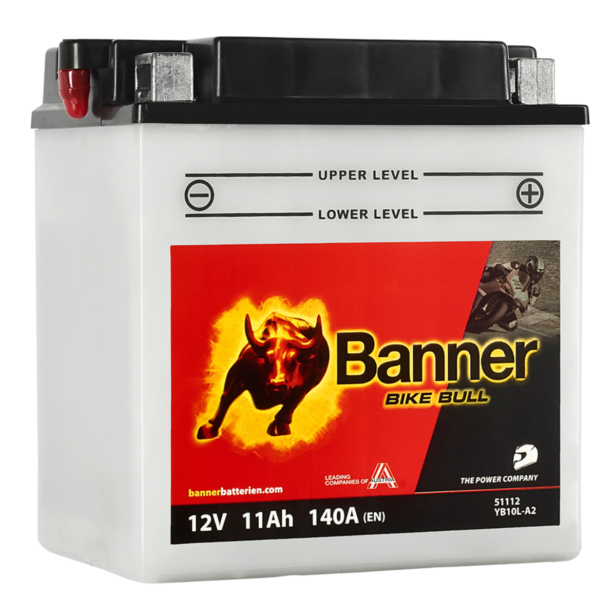 Batteri Banner Bike Bull YB10L-A2 51112