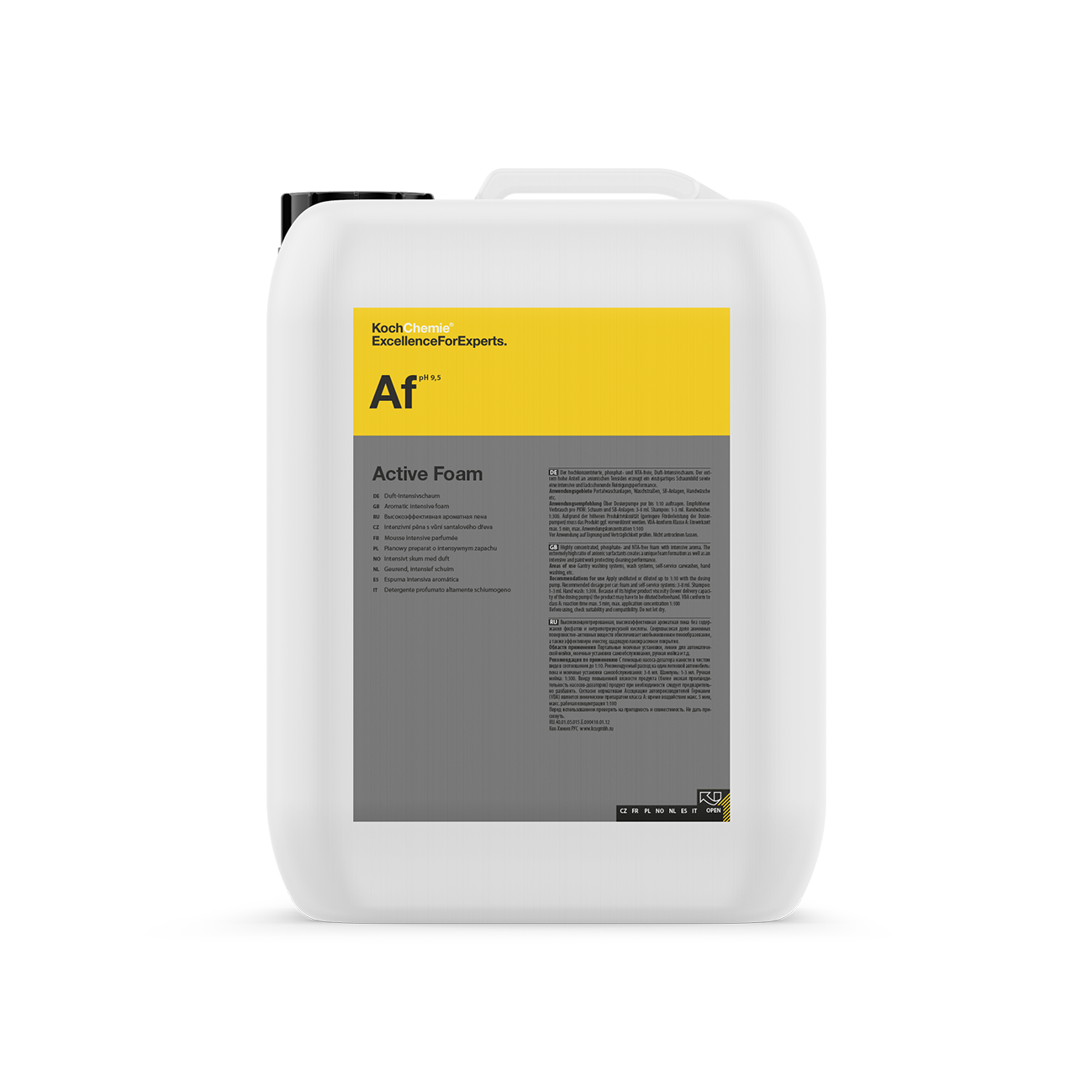 Förtvätt schampo Koch-Chemie Active Foam, 10 kg